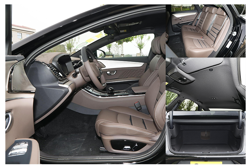 Streamline Body Design BYD Han DM , BYD Plug In Hybrid Sedan 5 Seater