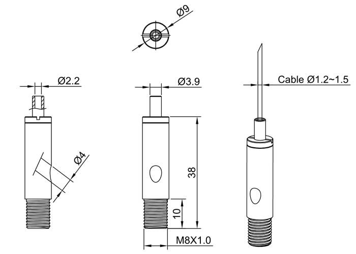 Malleable Fastener Fixed Clip Electro Galvanizing Din741 Wire Rope Clips