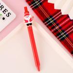 Cartoon Plastic Gel Pen 0.5mm Christmas Constant Ink Press Signature Neutral Pen