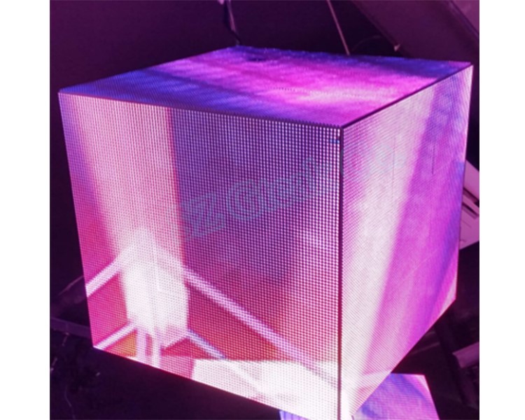 Full color cube magic led pixel 3d dj booth