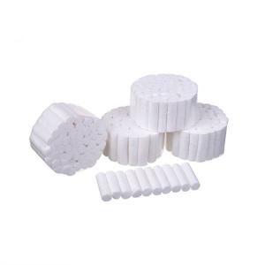 China 8/10/12/14mm*38mm Surgical Cotton Roll Dental Disposable Cotton Wool Roll wholesale