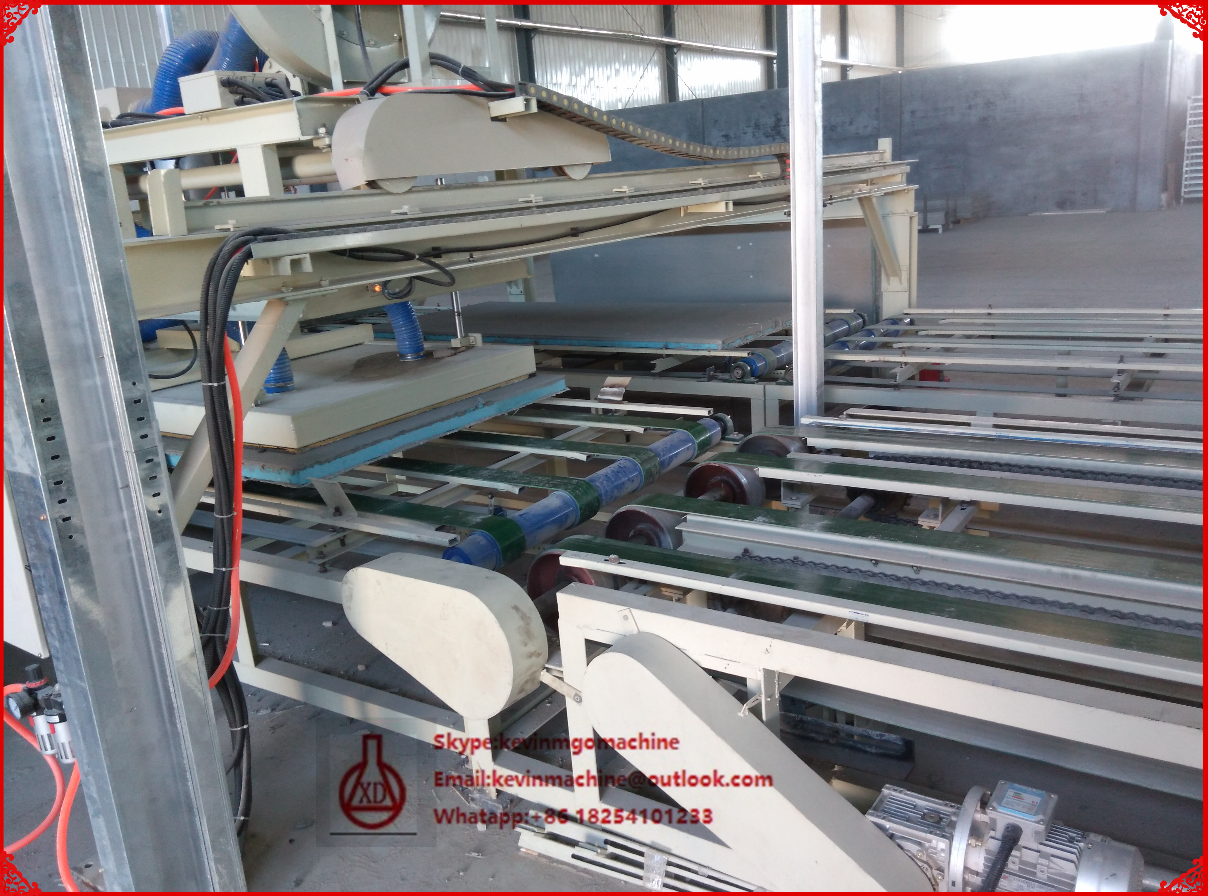 Eco Friendly Mgo Sandwich Panel Machine With 2000 SQM Large Capacity XD-A