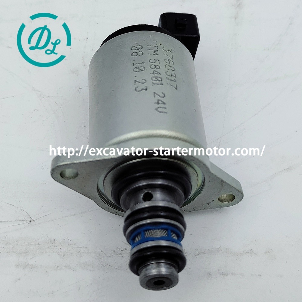 923636.0756 3768317 TM58401 Solenoid Valve Excavator Spare Parts Parker