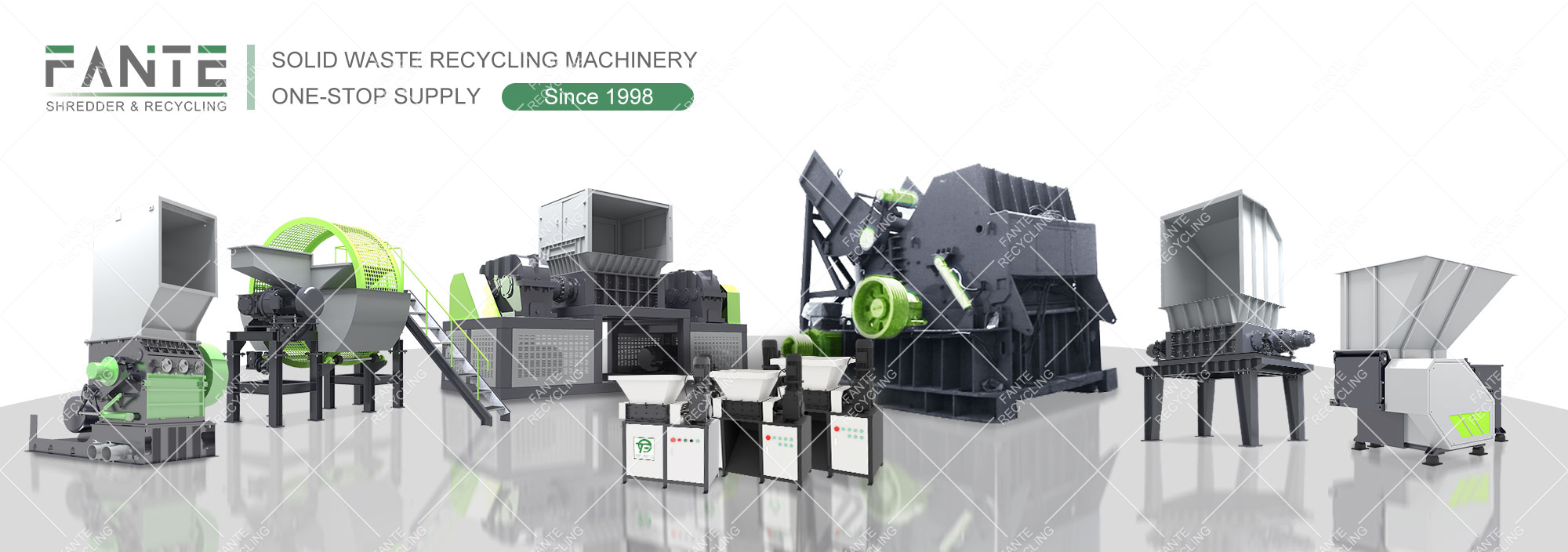 Professional Single Axis Shredder for Recycling Nets Large Plastic and Wood