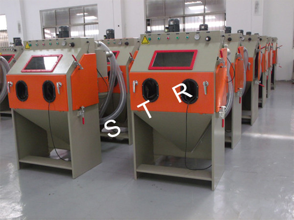 Vapour Blasting Machine Running Control Circuit Dust Removal Recycling