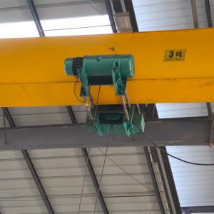 China Automatic Single Girder Overhead Crane 5 Ton With Electric Hoist wholesale