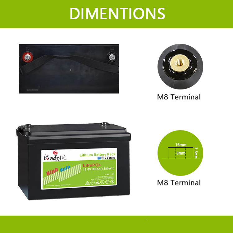 12V 200AH 300AH Lifepo4 Lithium Ion Battery Solar 12 Volt For Golf cart Rechargeable Deep Cycle