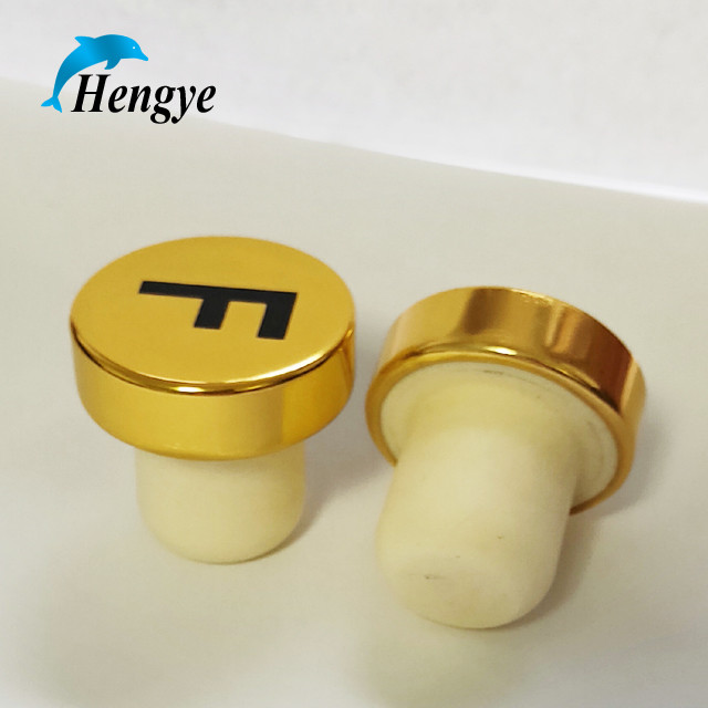 Wine Bottle Stopper, Made of Synthetic Cork, Customized Designs are Accepted
