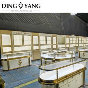 China Gold Jewellery Showroom Furniture , Uage For Jewelry Stores, High-End Shopping Malls, All Kinds Of Showrooms wholesale