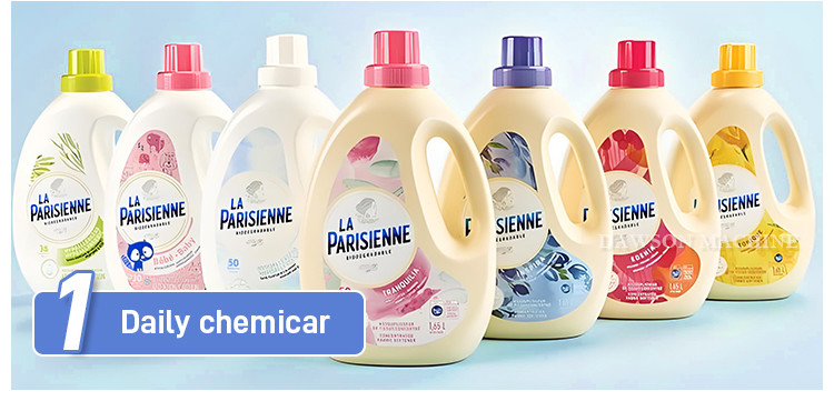 High Productivity Extrusion Moulding Machine For 2-5L Laundry Detergent Bottle HDPE LDPE PP