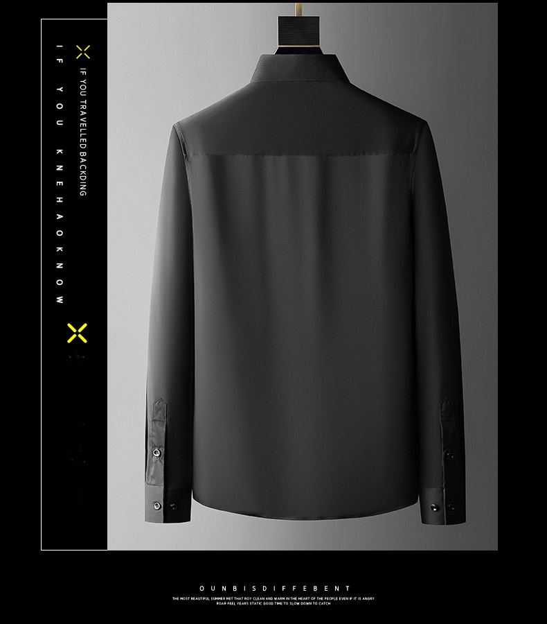 Digital Printing Horse Long Sleeve Custom Men's Cotton Fitted Plain Shirt for Autumn