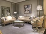 Gray Antique Classic Solid Wooden Coffee Table