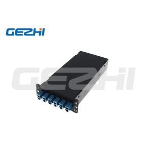 China 12 Core LC Fiber Optic Lgx Cassettes FTTH Fiber Optic Indoor Fiber Termination Box wholesale