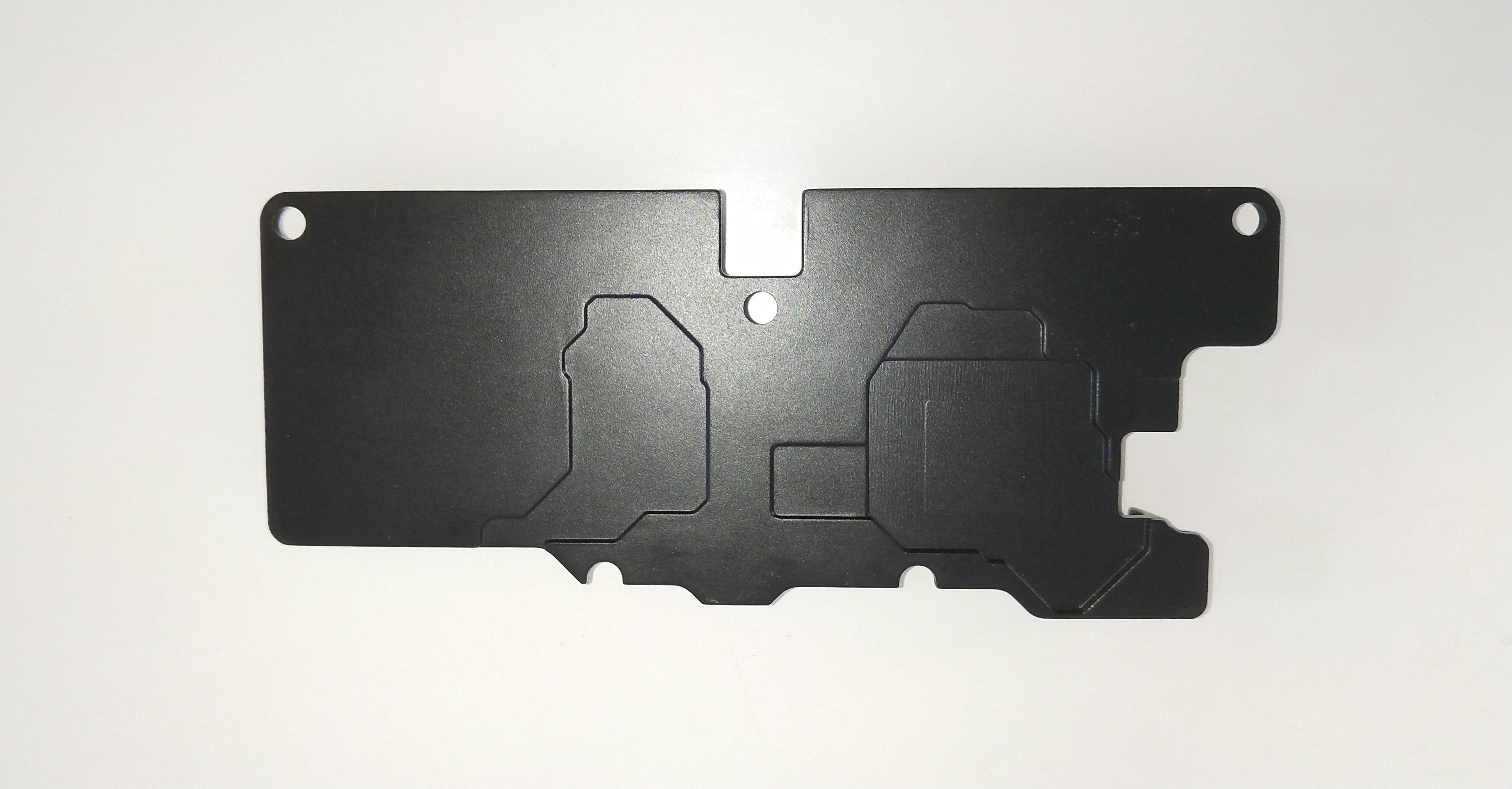 Precision ADC12 Telecommunication Parts Aluminum Alloy Die Casting Sandblasting Electrophoresis