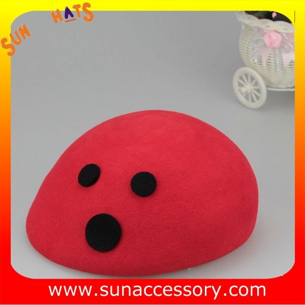 T5631228 Sun Accessory customized winner fashion 100% wool felt beret, women