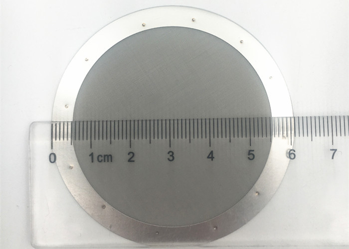60 Micron Wire Mesh Filter Screen Round 5mm To 600mm Diameter Etching Type