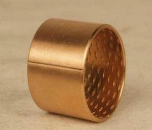 China Industrial Self Lubricating Sleeve Bearings Copper Alloy Customized Color wholesale