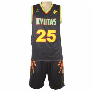 China Fashion Youth Basketball Jerseys , Sublimated Reversible Basketball Uniforms wholesale