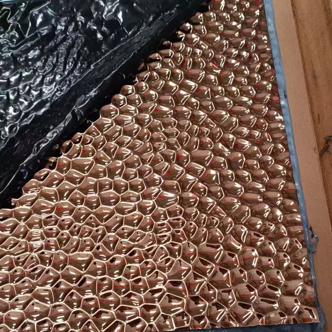 Hammered Metal Sheet Stainless Steel Sheet Cladding for Wall Claading or Ceiling Panel