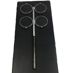 China Adjustable PD Scale Copper 4 Lens Confirmation Test Optometry Flipper wholesale