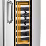 16 Trays Stainless Steel Electric Dough Proofer Machine 220V 2.6KW