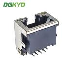 KRJ-CB4.2GYZN Metal Shielded Dip Low Profile Rj45 Jack