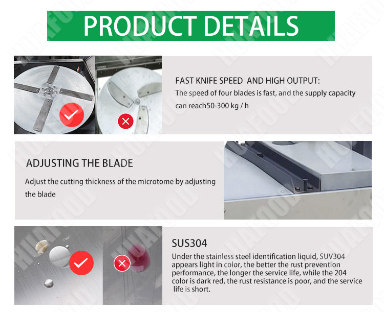 304 Stainless Steel Multifunction Vegetable Cutting Machine Automatic Cashew Nut Slicer