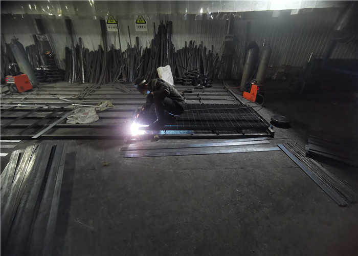 Stainless Steel 316 Galvanized Bar Grating Non Flammable metal grating platform