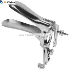 China Gynecology Hospital Surgical Stainless Steel Vaginal Speculum 8.5*3.2cm / 10*3.2Cm wholesale