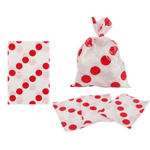 China Thickness 0.03mm Custom Plastic Gift Bags Jumbo Xmas Christmas wholesale