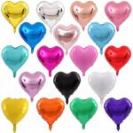 Wholesal 18 inch heart shape party decoration balloon foil balloons for wedding