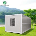 Temporary Housing Prefab Foldable Container Homes Shockproof ODM