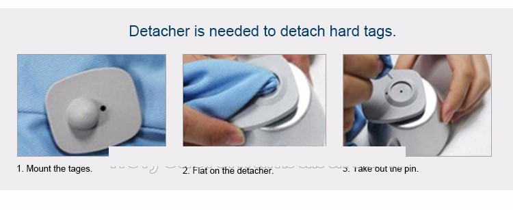 Handbag security equipment eas alarm magnetic security hard tag pencil tag plastic pin
