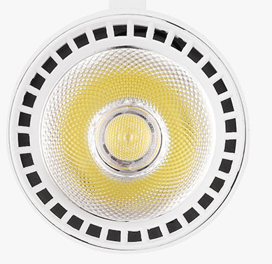 Aluminium housing dimmable led track lighting 18w cob epistar high brightness led track light