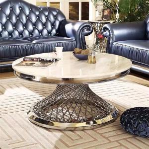 China Functional Hotel Circular Granite Top Tea Table OEM ODM wholesale