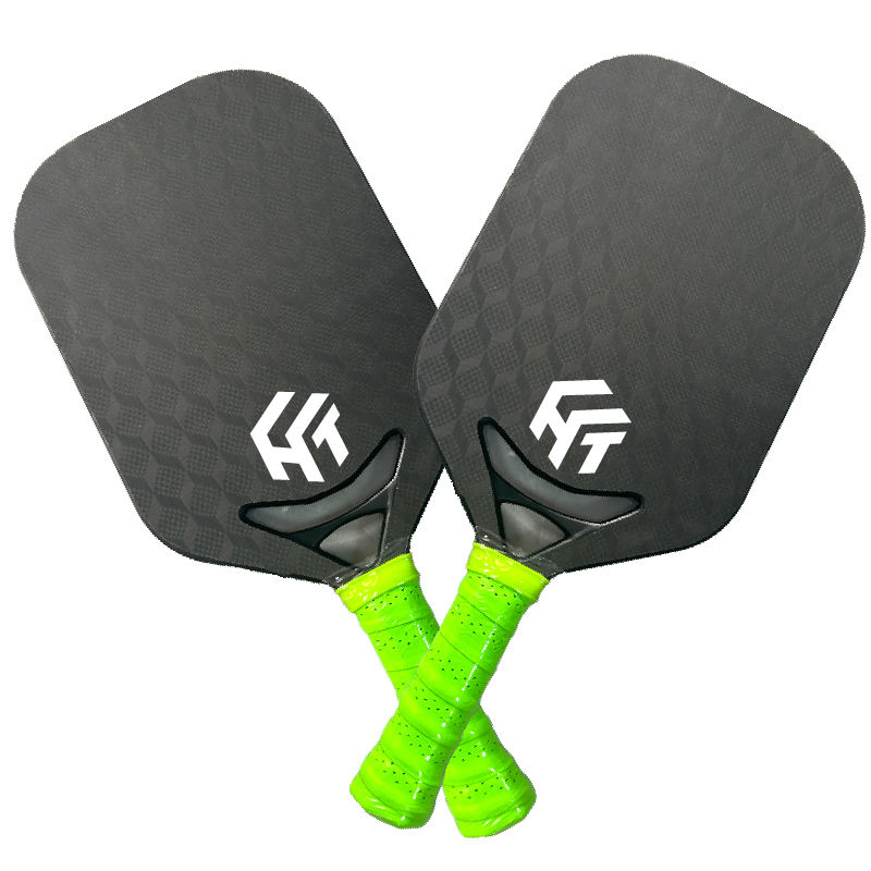 Raw Carbon Fiber Pickleball Paddle Custom Logo For MVP Pickleball Players