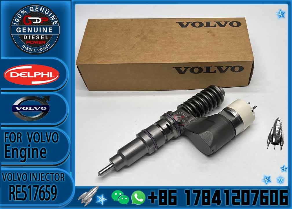 Huida fuel injector common rail fuel injector RE517659 BEBE4B17102 with genuine quality