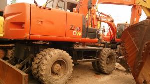 China Used HITACHI Wheel Excavator Used HITACHI ZX210W Excavator wholesale