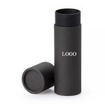 Black Kraft Essential Oil Bottle Tube Packaging Custom Logo Printed