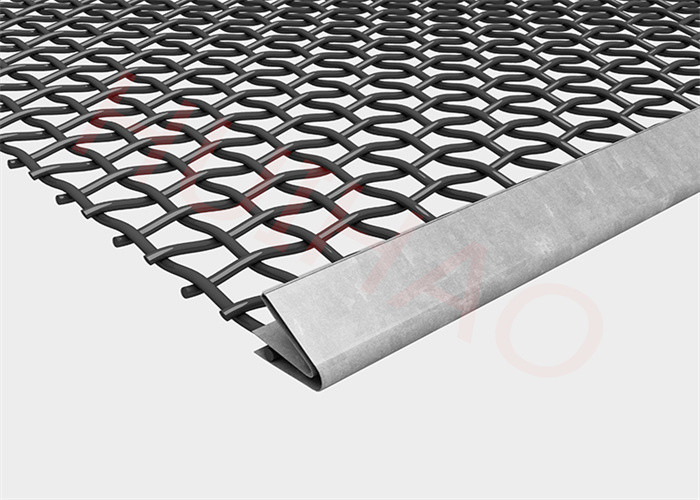 High Tensile Replacement 0.71mm Woven Wire Screens Built For Mining Industry