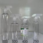 Professional Transparent Plastic Water Spray Bottle Customized Capacity