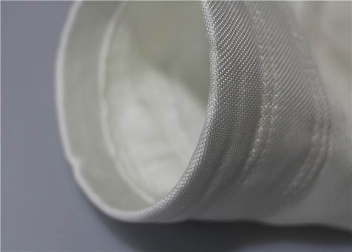 High Efficiency Fiberglass Filter Bag Needle Felt Pocket Type Heat Resistance