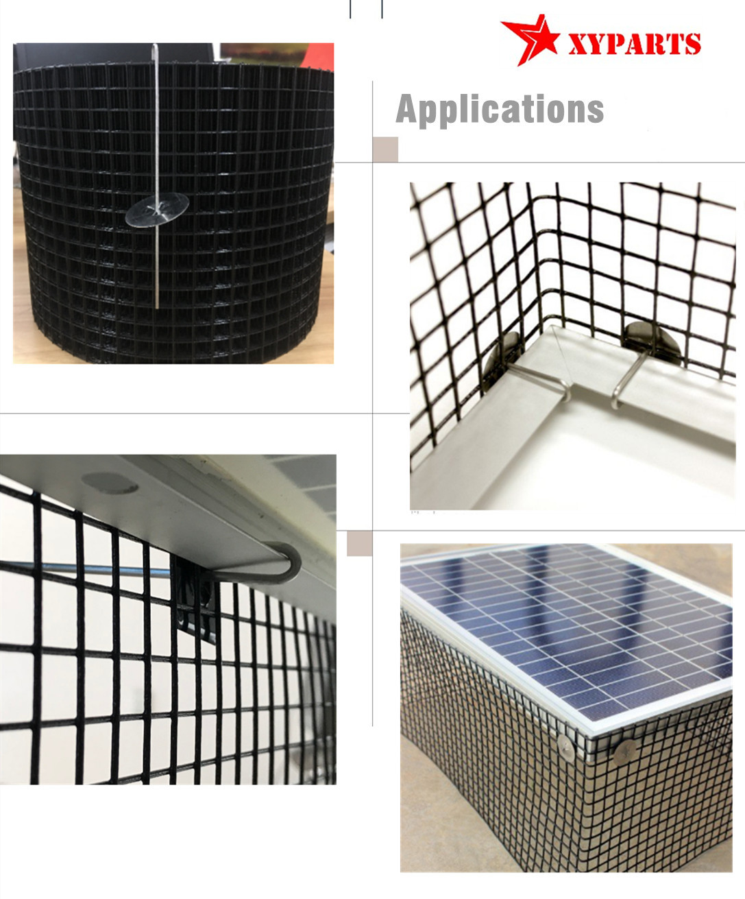 Solar Panel Protection Pigeon Proofing Protective Barriers Mesh System