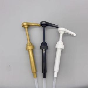 China PP PE Plastic Condiment Pump Dispenser 10ML Syrup Food wholesale