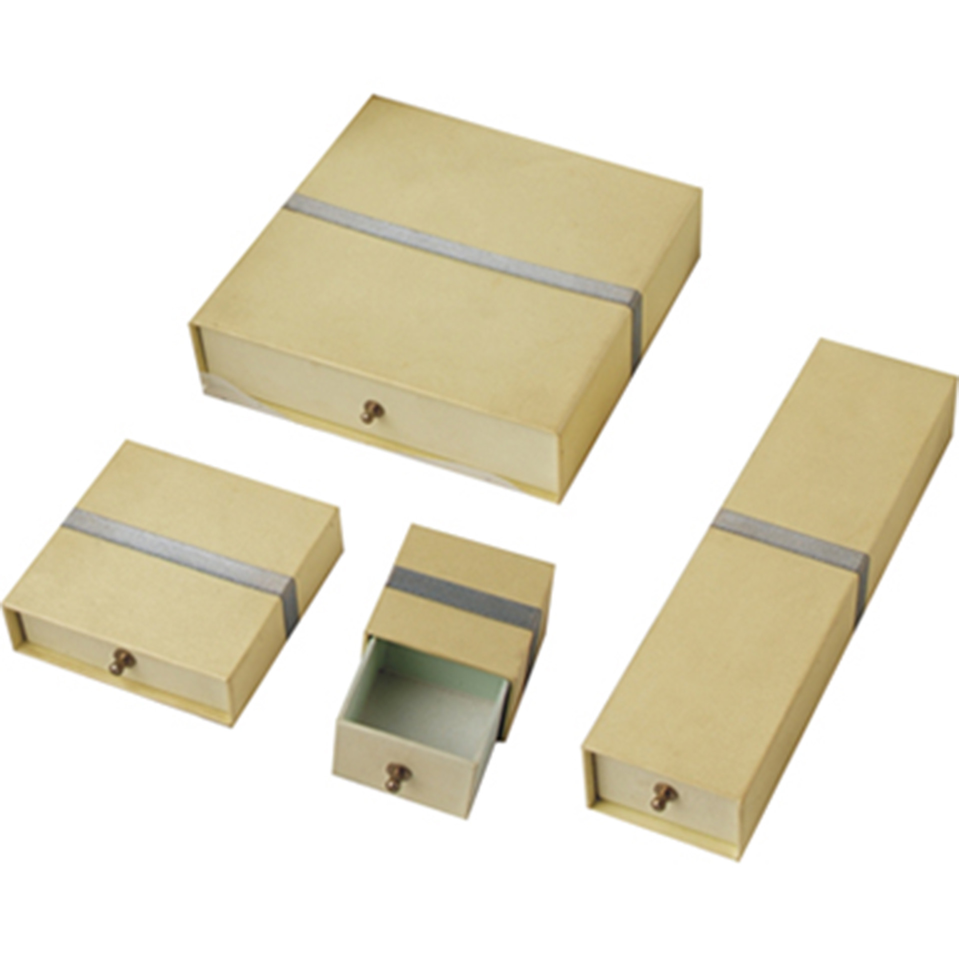 Velvet Ring Jewelry Packaging Box OEM Cardboard Jewellery Display Boxes