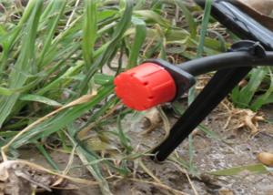 China Low Pressure Greenhouse Irrigation System 8 Holes Adjustable Holes Dripper wholesale