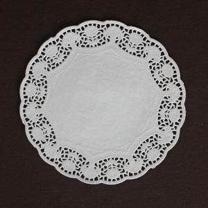 China white round paper doilies wholesale