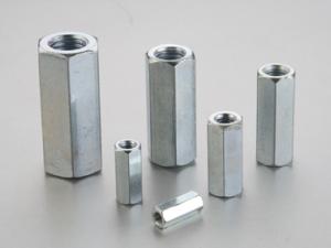 China hexagon long nuts DIN6334 wholesale