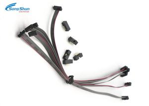 China Female 30 Pin Ribbon Cable , Copper Wire Conductor 30AWG 20 Pin Ribbon Cable wholesale
