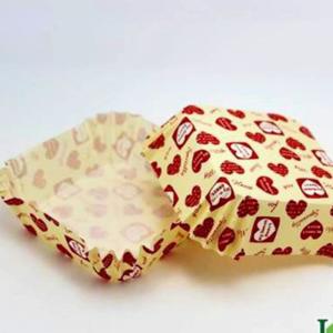 China PET film paper Square baking Cup Wholesales wholesale